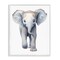 Stupell Industries Big Budding Pachyderm Framed Giclee, design by Ray Powers